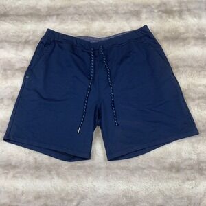 Vineyard Vines On-The-Go Performance Shorts Navy Blue Mens XL 1L001057